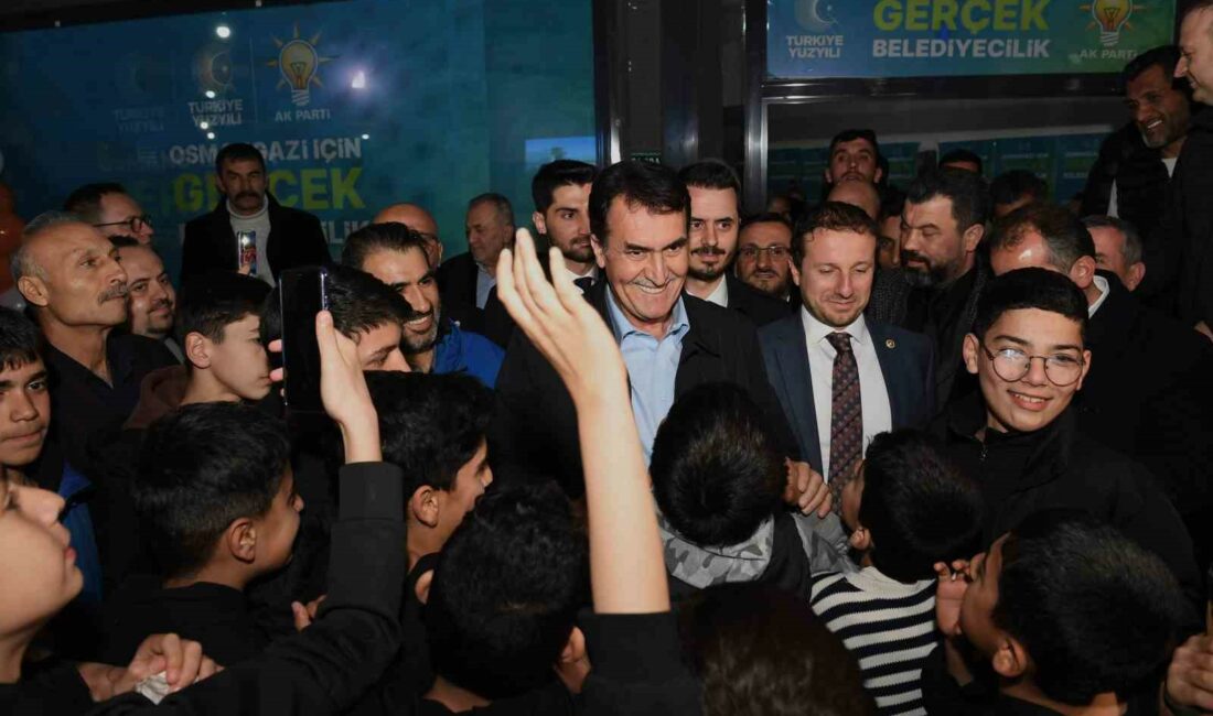 OSMANGAZİ BELEDİYE BAŞKANI VE CUMHUR İTTİFAKI BAŞKAN ADAYI MUSTAFA DÜNDAR’IN