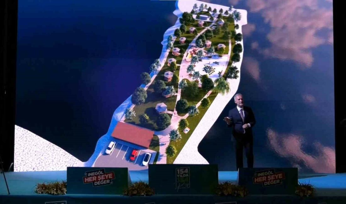 İnegöl’e yeni yaşam alanı: Ada Park İNEGÖL BELEDİYE BAŞKANI VE CUMHUR İTTİFAKI BELEDİYE BAŞKAN ADAYI ALPER