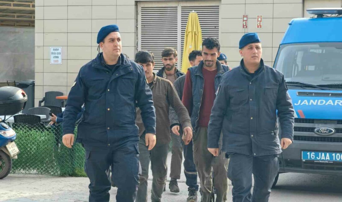 Bursa’da ülkeye kaçak giren 5 kişi yakalandı İnegöl Jandarma Komutanlığı JASAT ekipleri ülkeye kaçak yollarla giren 5