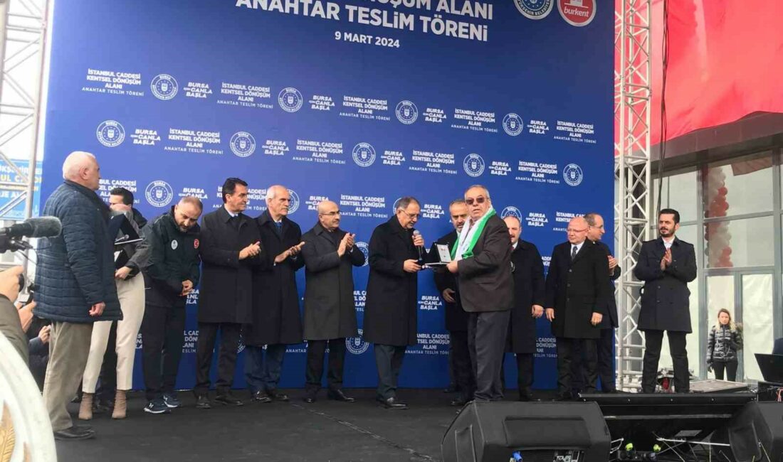 BEŞYOL KAVŞAĞI İSTANBUL CADDESİ KENTSEL DÖNÜŞÜM ANAHTAR TESLİM TÖRENİ VE