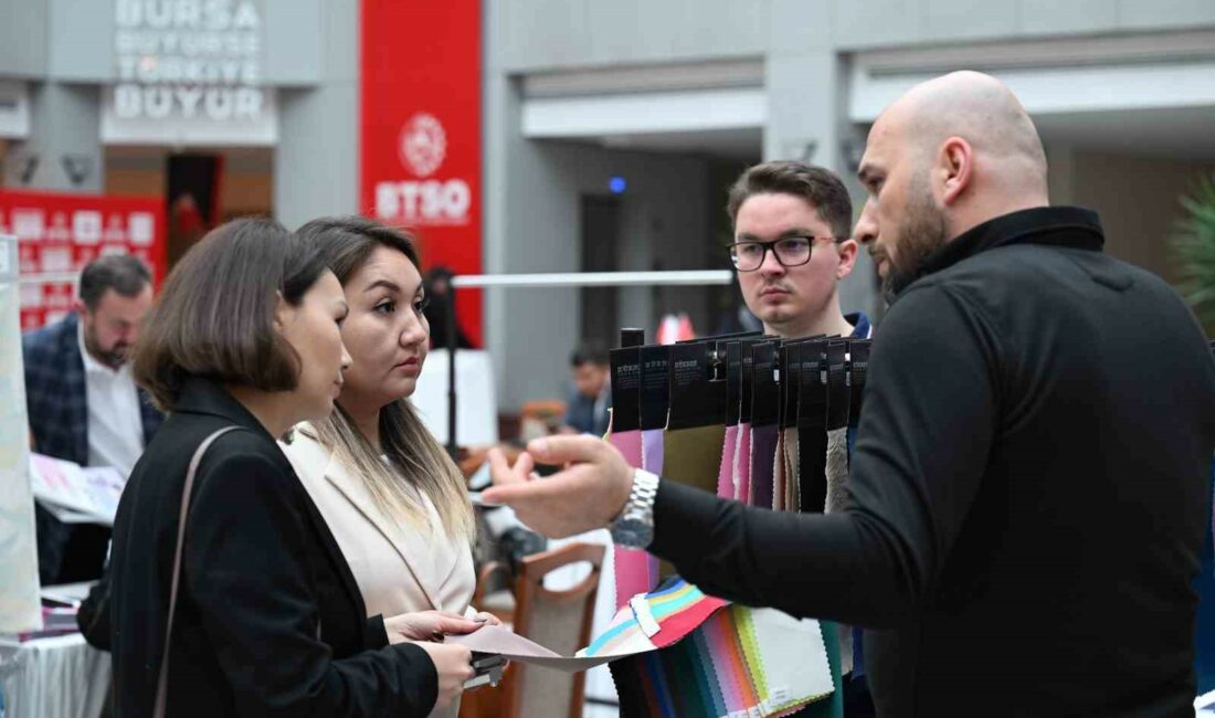 KIRGIZİSTAN İŞ DÜNYASI İŞBİRLİĞİ İÇİN BURSA’DA