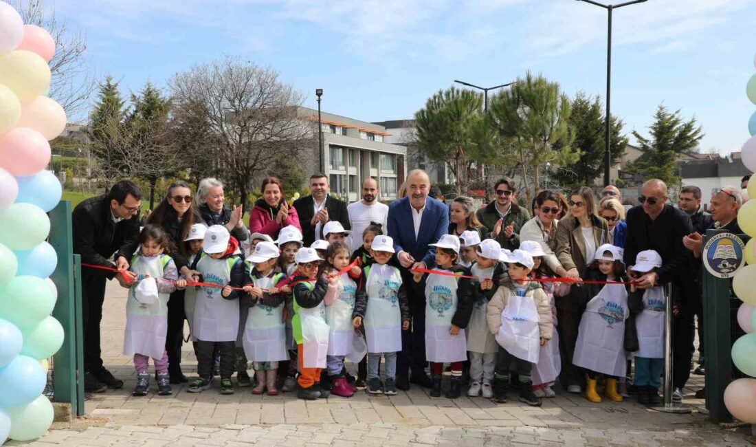 Mudanya Belediyesi Ekopark açıldı MUDANYA BELEDİYESİ’NİN ÇOCUKLARIN TOPRAĞI VE DOĞAYI ÖĞRENMELERİ, EMEKLE EKİLEN TOHUMLARIN