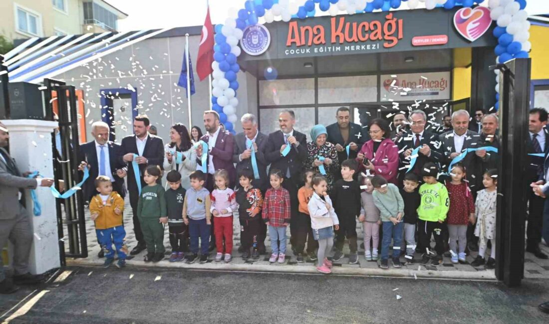 Nilüferli minikler de artık ‘Ana Kucağında’ BURSA BÜYÜKŞEHİR BELEDİYESİ’NİN OKUL ÖNCESİ EĞİTİMDE BİR MARKA HALİNE GELEN