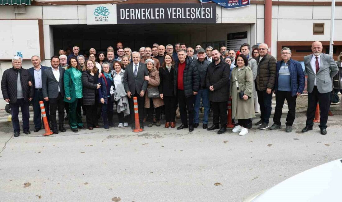 NİLÜFER BELEDİYE BAŞKAN ADAYI ŞADİ ÖZDEMİR SİVİL TOPLUM ÖRGÜTÜ TEMSİLCİLERİYLE