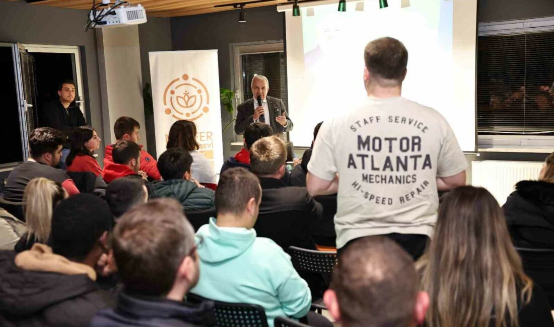 NİLÜFER BELEDİYE BAŞKAN ADAYI ŞADİ ÖZDEMİR, GÖRÜKLE’DE ÜNİVERSİTELİ GENÇLERLE BİR