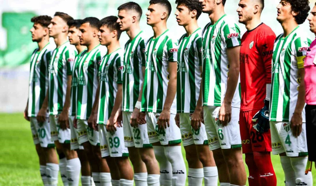 BURSASPOR SAHASINDA BUCASPOR 1928'E 2-0 MAĞLUP OLDU.