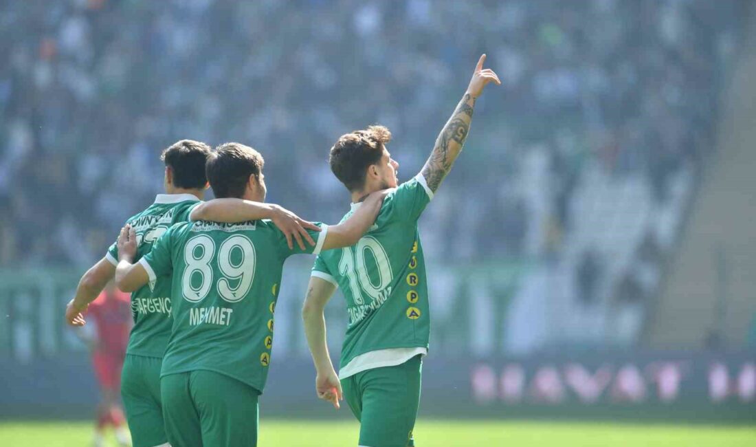 TFF 2. LİG BEYAZ GRUP 30. HAFTASINDA BURSASPOR, SAHASINDA KARŞILAŞTIĞI