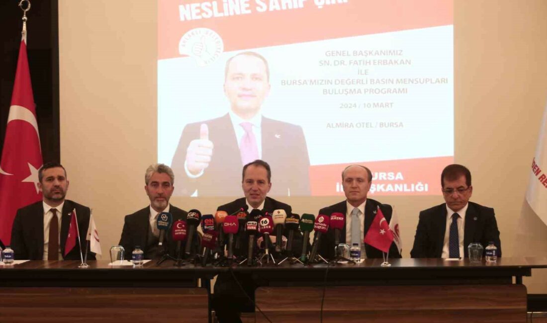 Yeniden Refah Partisi Genel Başkanı Erbakan: “Yüzde 20 oy alacağız” Yeniden Refah Partisi Genel Başkanı Dr. Fatih Erbakan, 31 Mart