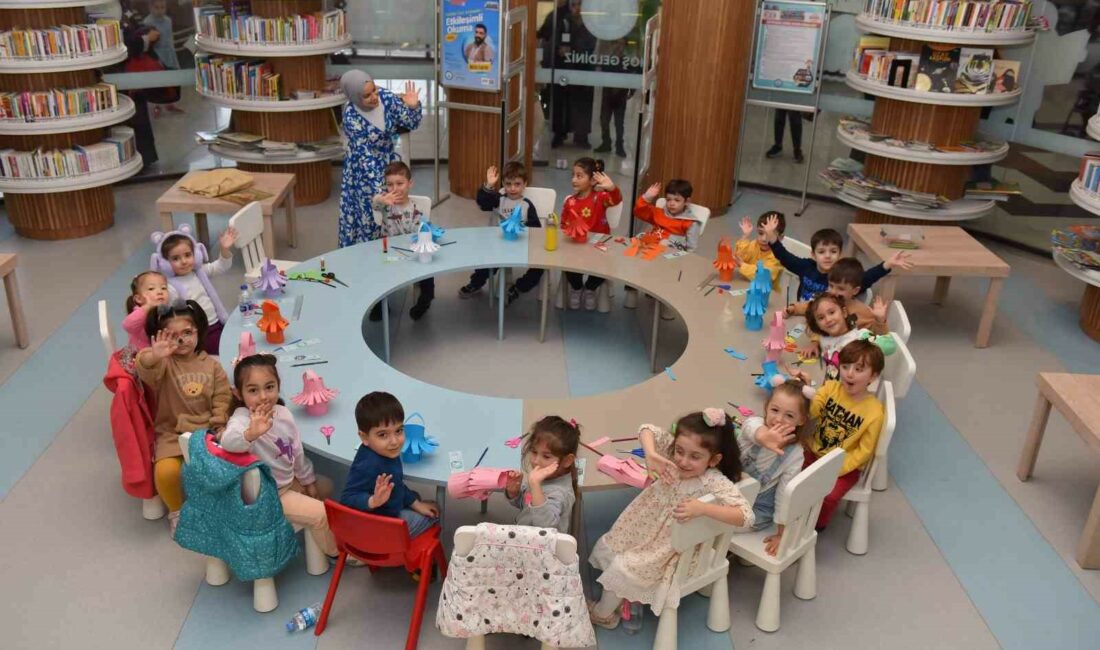 YILDIRIM BELEDİYESİ, KÜLTÜR VE SANAT ETKİNLİKLERİ ÇERÇEVESİNDE 4-7 YAŞ GRUBUNDAKİ