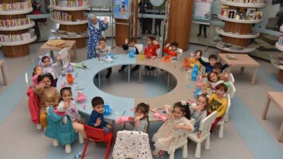 YILDIRIM BELEDİYESİ, KÜLTÜR VE SANAT ETKİNLİKLERİ ÇERÇEVESİNDE 4-7 YAŞ GRUBUNDAKİ