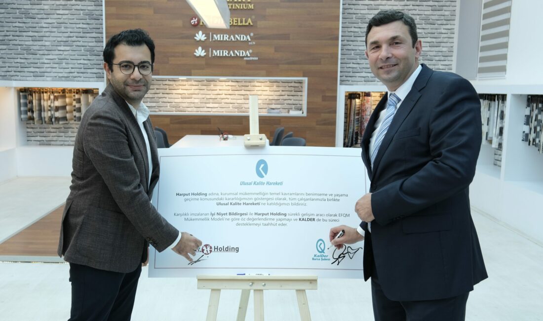 Harput Holding, dünyada 15 bine yakın kuruluşun deneyimlediği EFQM Modeli’ni