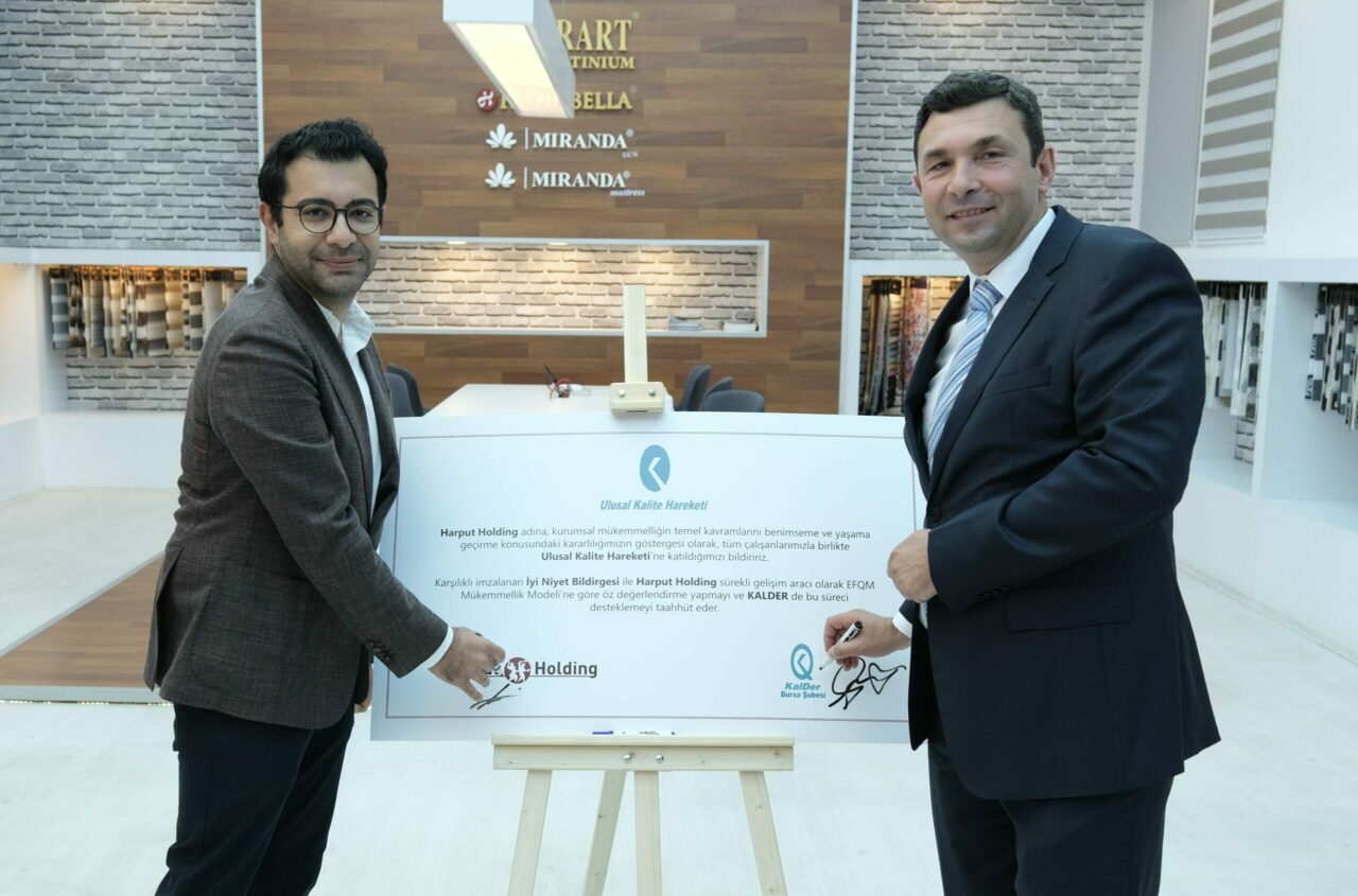 Harput Holding, Ulusal Kalite Hareketi’ne katıldı Harput Holding, dünyada 15 bine yakın kuruluşun deneyimlediği EFQM Modeli’ni