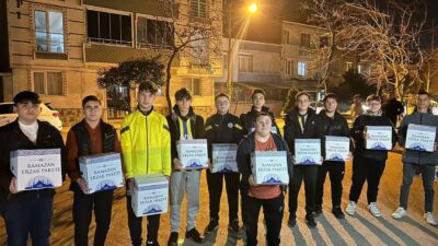 Karacabey Genç Fenerbahçeliler Derneği üyeleri, ihtiyaç sahiplerinin yanında olmaya devam