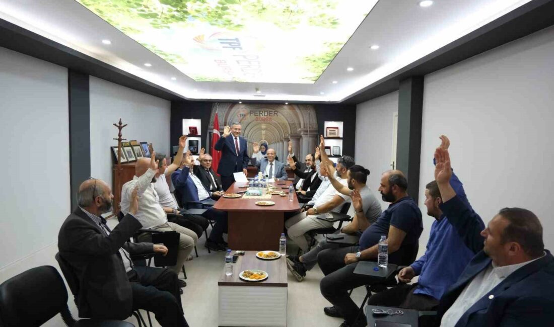 BURSA PERDER’İN YENİ DÖNEMİNDE DE BAŞKANLIĞA ADAY OLAN HAŞİM KILIÇ,