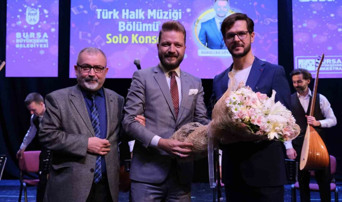 Bursalılar türkülerle coştu BURSA BÜYÜKŞEHİR BELEDİYESİ TÜRK HALK MÜZİĞİ ŞUBE MÜDÜRLÜĞÜ TARAFINDAN HAZIRLANAN