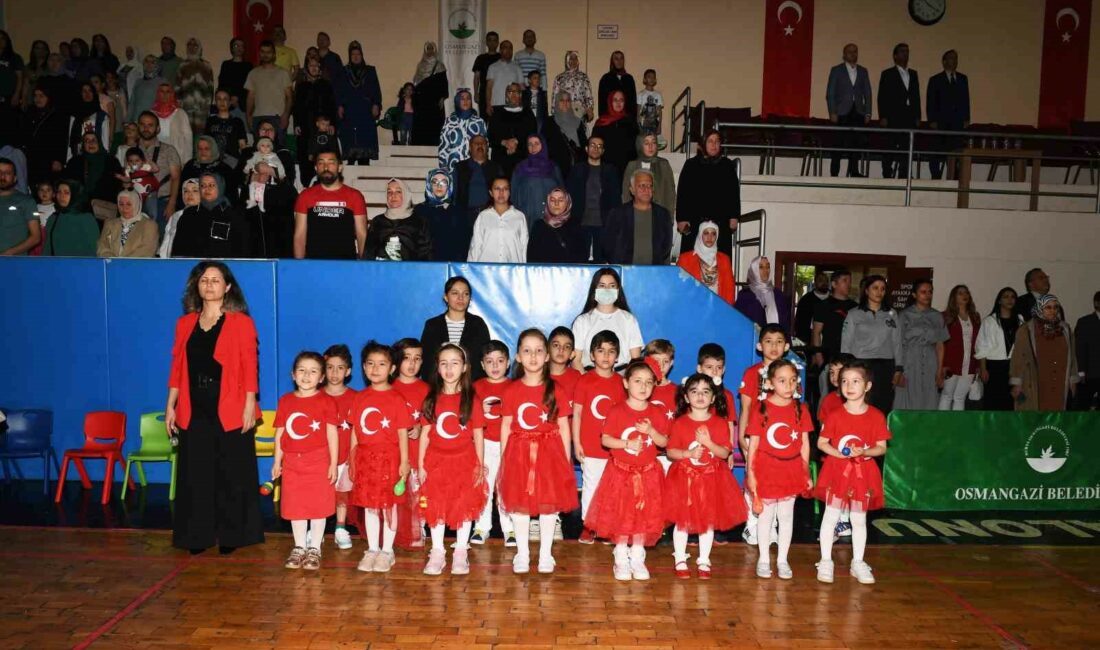Çocuk şenliği, minik öğrencilerin gösterileriyle son buldu OSMANGAZİ BELEDİYESİ TARAFINDAN DÜZENLENEN ‘ÇOCUK ŞENLİĞİ’, KOZA ÇOCUK AKADEMİSİ ÖĞRENCİLERİNİN