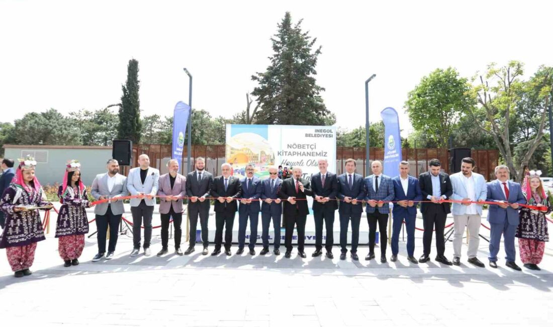 İnegöl’ün yeni ‘Nöbetçi Kütüphanesi’ törenle hizmete girdi İNEGÖL BELEDİYESİ’NİN NÖBETÇİ KÜTÜPHANELERİNE BİR YENİSİ DAHA EKLENDİ. YENİ YAŞAM