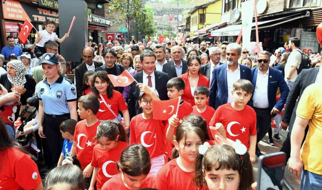 OSMANGAZİ BELEDİYESİ, MUSTAFA KEMAL ATATÜRK’ÜN ÇOCUKLARA ARMAĞAN ETTİĞİ 23 NİSAN