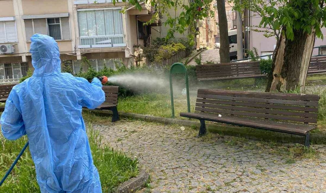 Osmangazi’den haşere ilaçlama seferberliği OSMANGAZİ BELEDİYESİ, HAVA SICAKLIKLARININ ARTMASI İLE BİRLİKTE İNSAN VE ÇEVRE