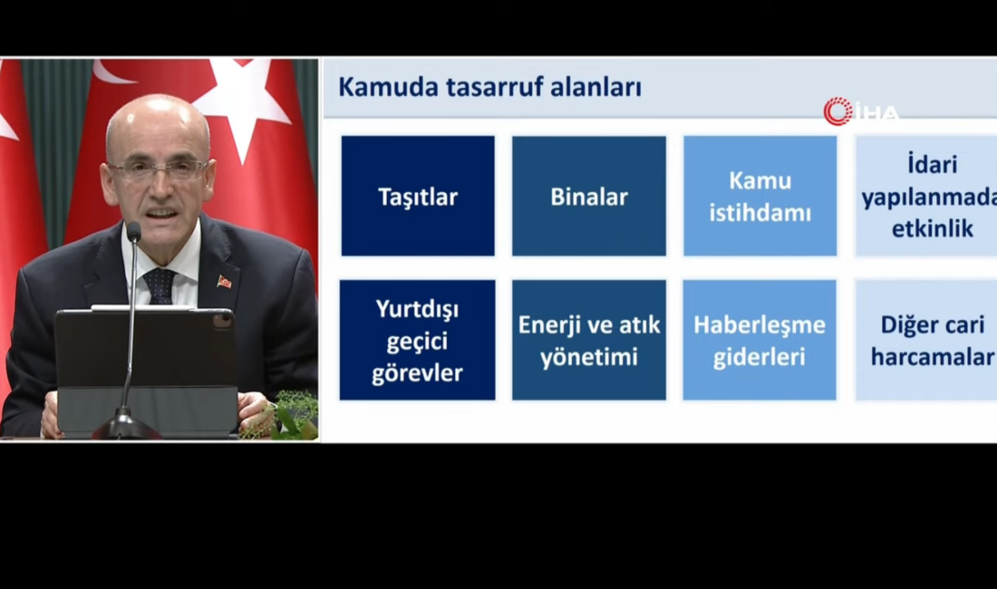 Cumhurbaşkanı Yardımcısı Cevdet Yılmaz ile Hazine ve Maliye Bakanı Mehmet