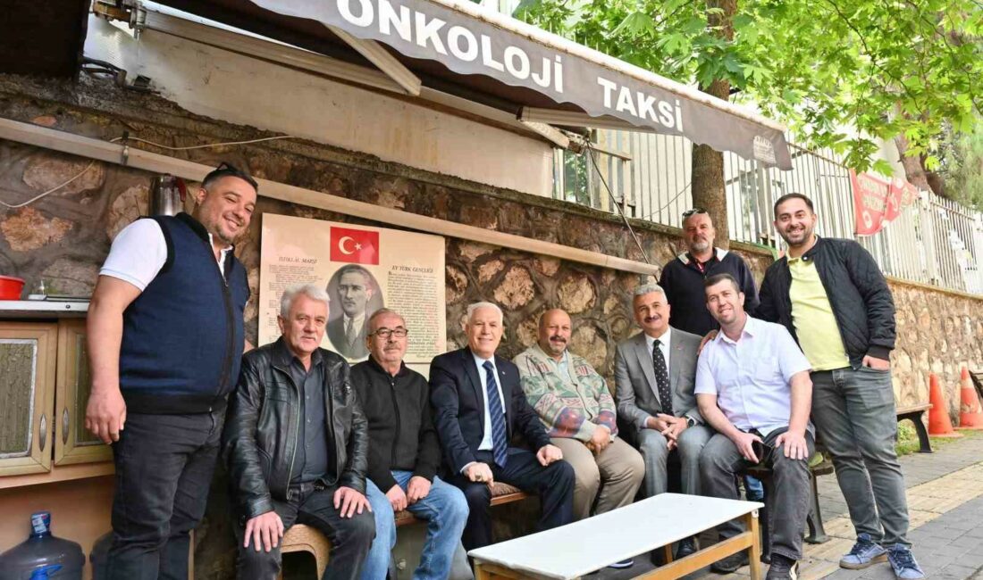 Başkan Bozbey’den Onkoloji Hastanesi’ne ziyaret BURSA BÜYÜKŞEHİR BELEDİYE BAŞKANI MUSTAFA BOZBEY, ‘KANSER HAFTASI’ VE ‘HEMŞİRELER
