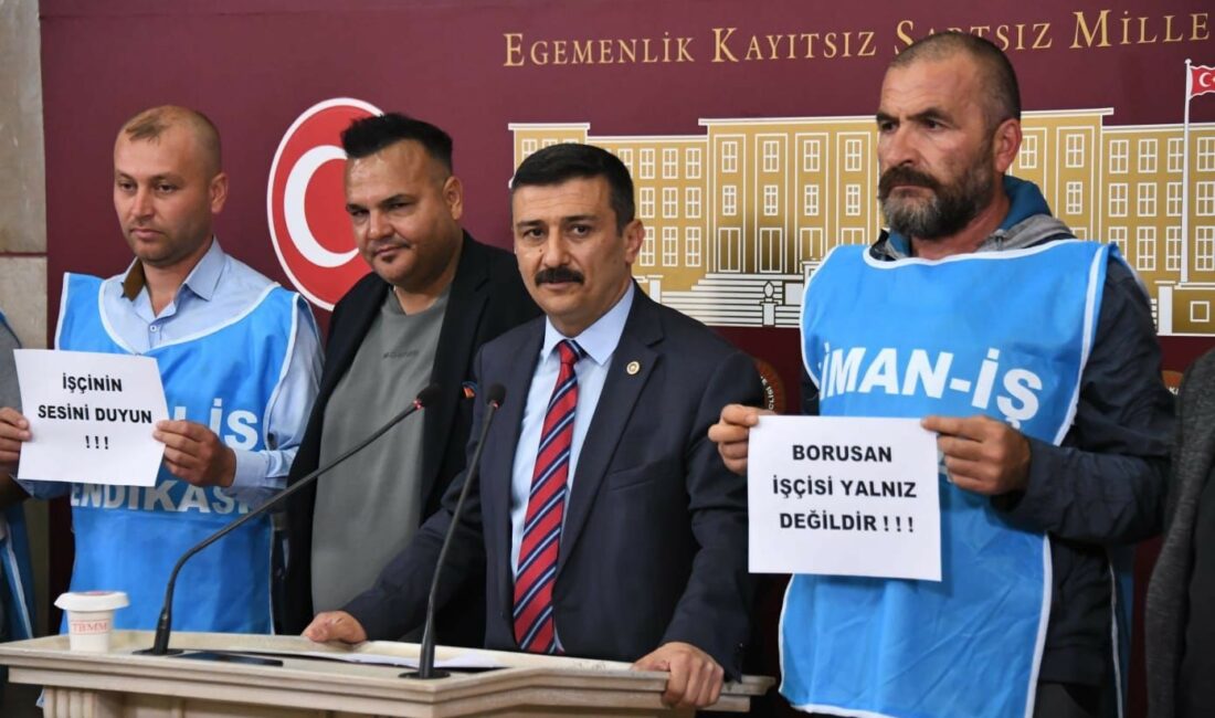 Borusan’daki işten çıkarmalar Meclis gündeminde İYİ PARTİ BURSA MİLLETVEKİLİ SELÇUK TÜRKOĞLU, BORUSAN LİMAN'DAKİ İŞTEN ÇIKARMALARLA