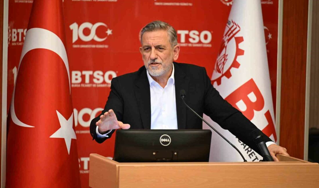 BTSO Yönetim Kurulu Başkanı İbrahim Burkay’dan Bursa iş dünyasına dev yatırım müjdesi BTSO YÖNETİM KURULU BAŞKANI İBRAHİM BURKAY