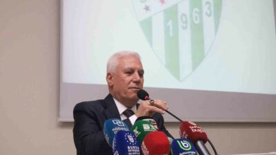 BURSA BÜYÜKŞEHİR BELEDİYE BAŞKANI MUSTAFA BOZBEY, BURSASPOR'LA İLGİLİ ÖNEMLİ AÇIKLAMALAR