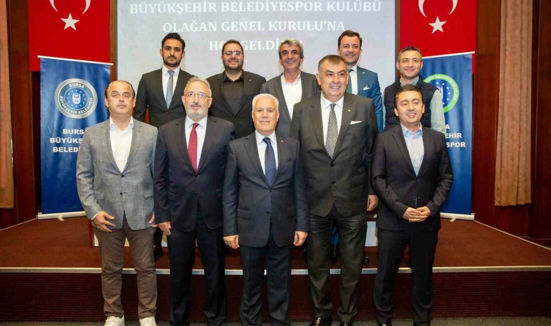 Bursa Büyükşehir Belediyespor’da yeni dönem BURSA BÜYÜKŞEHİR BELEDİYESPOR KULÜBÜ’NDE YAPILAN OLAĞAN GENEL KURULDA, KULÜBÜN YENİ