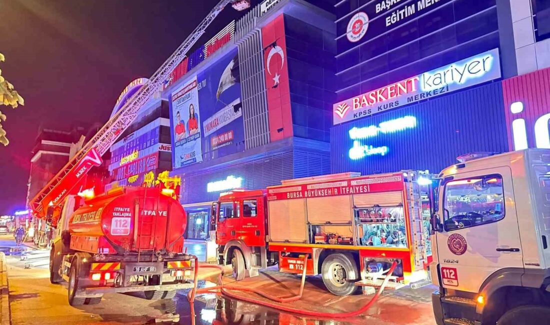 BURSA BÜYÜKŞEHİR BELEDİYESİ İTFAİYE DAİRE BAŞKANLIĞI, NİSAN AYINDA BİN 577