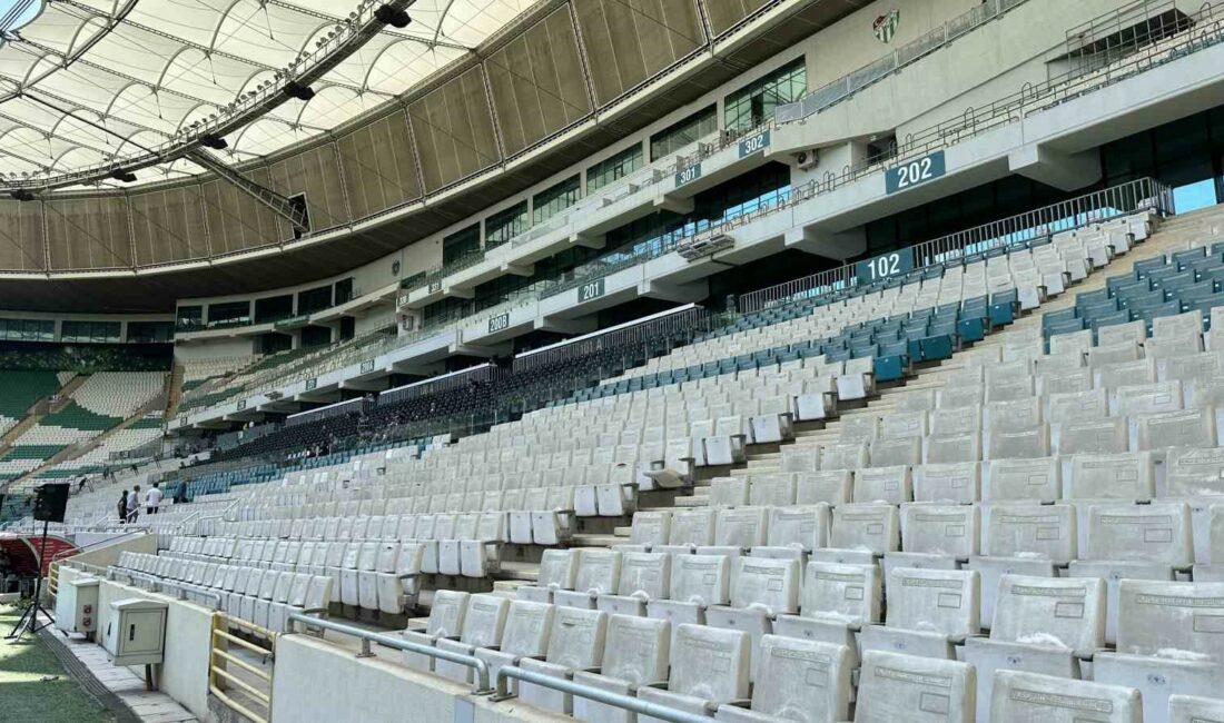 BURSASPOR-VANSPOR FK MAÇI SEYİRCİSİZ OYNANACAK.