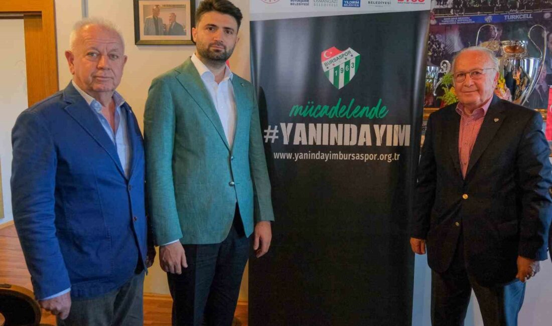 Bursaspor Kulübü’nde ‘Yanındayım’ kampanyası büyüyor BURSASPOR KULÜBÜ'NÜN BAŞLATMIŞ OLDUĞU 'YANINDAYIM' KAMPANYASI HIZLA BÜYÜYOR.