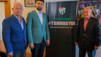 BURSASPOR KULÜBÜ'NÜN BAŞLATMIŞ OLDUĞU 'YANINDAYIM' KAMPANYASI HIZLA BÜYÜYOR.