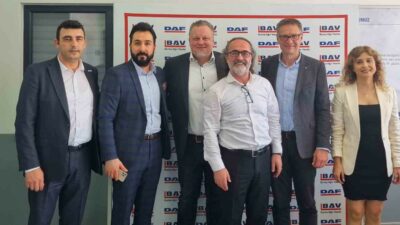 DAF TRUCKS VE DAF TRUCKS TÜRKİYE YETKİLİLERİ, BURSA AĞIR VASITA'YI