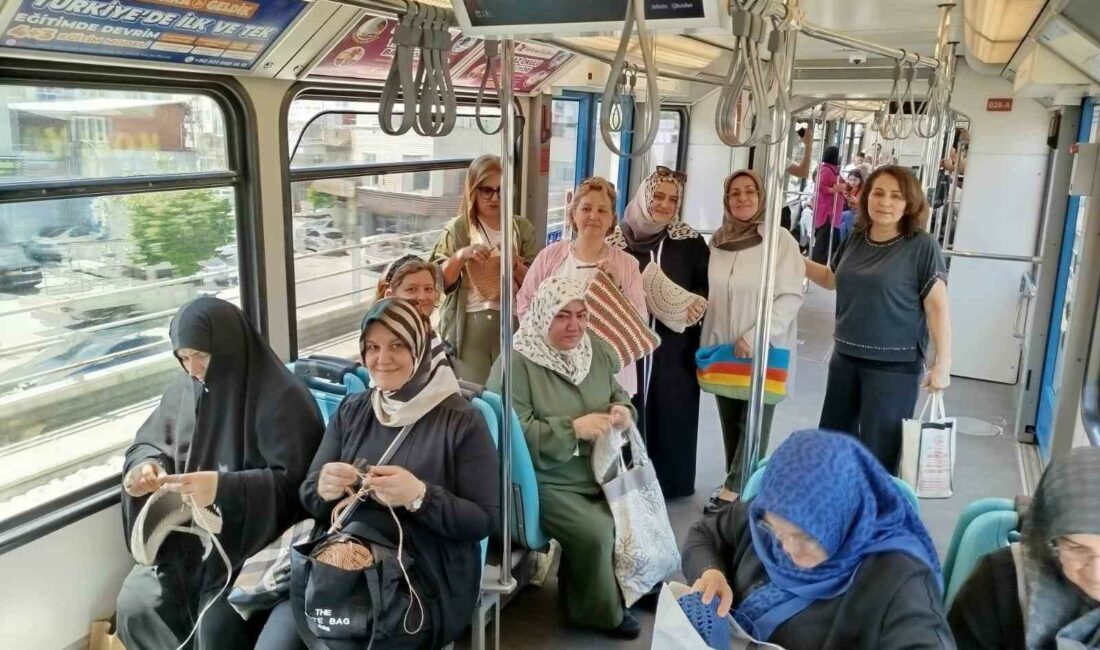 BURSA’DA HALK EĞİTİM MERKEZİ ÖĞRENCİSİ KADINLAR İSRAİL’İN GAZZE’DE YAPTIĞI İNSANLIK