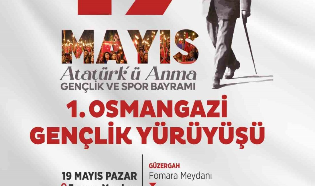 Haluk Levent’in katılımıyla ‘Osmangazi Gençlik Yürüyüşü’ OSMANGAZİ BELEDİYESİ, 19 MAYIS ATATÜRK’Ü ANMA, GENÇLİK VE SPOR BAYRAMI