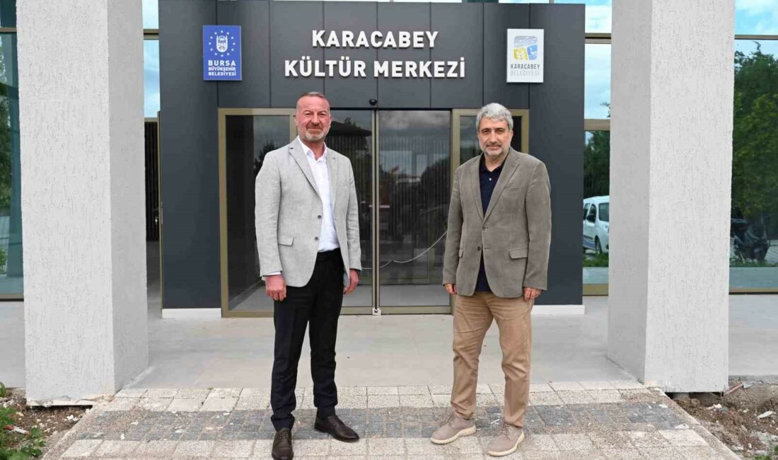 Karacabey, modern kültür merkezine kavuşuyor KARACABEY BELEDİYE BAŞKANI FATİH KARABATI, BURSA BÜYÜKŞEHİR BELEDİYESİ TARAFINDAN İNŞASI