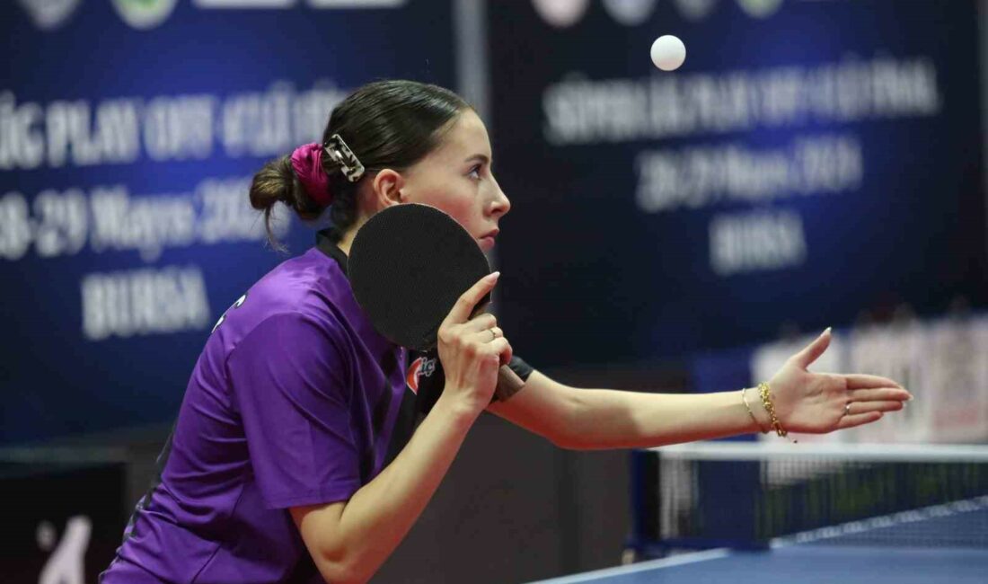 MASA TENİSİNDE SÜPER LİG DÖRTLÜ FİNALİ HEYECANI BURSA BÜYÜKŞEHİR BELEDİYESİ'NİN