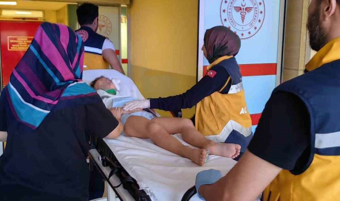 BURSA'NIN İNEGÖL İLÇESİNDE MERDİVEN BOŞLUĞUNA DÜŞEN 4 YAŞINDAKİ ÇOCUK AĞIR