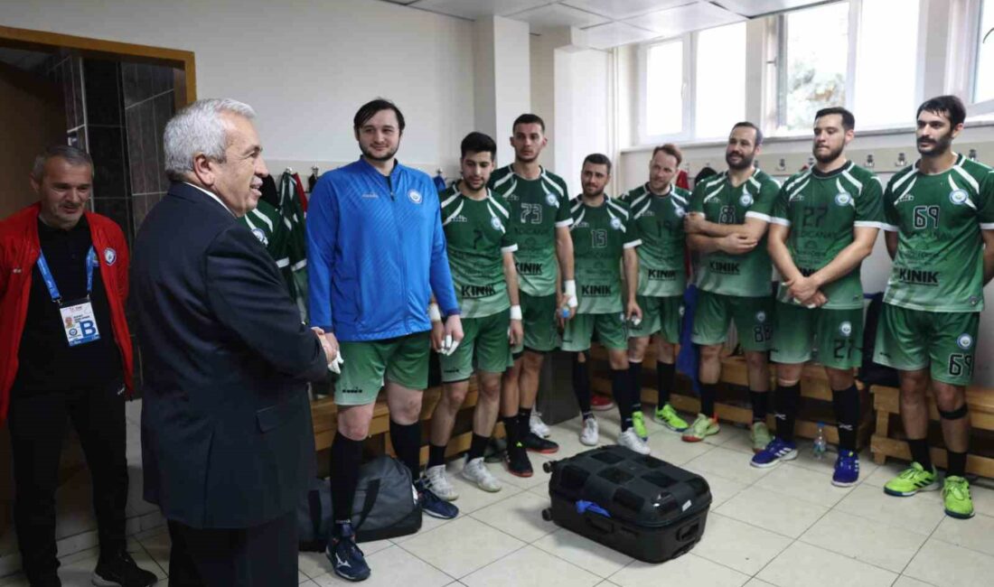 TÜRKİYE ERKEKLER SÜPER LİGİ'NDE MÜCADELE EDEN NİLÜFER BELEDİYESPOR,