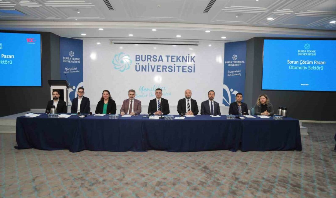 SEKTÖRLERİN KARŞILAŞTIKLARI PROBLEMLERİ ÇÖZMEK İÇİN HAREKETE GEÇEN BURSA TEKNİK ÜNİVERSİTESİ