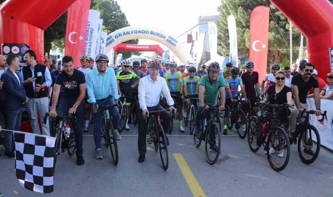 GRANFONDO BURSA’NIN STARTI, CHP BURSA MİLLETVEKİLİ ORHAN SARIBAL, BURSA BÜYÜKŞEHİR
