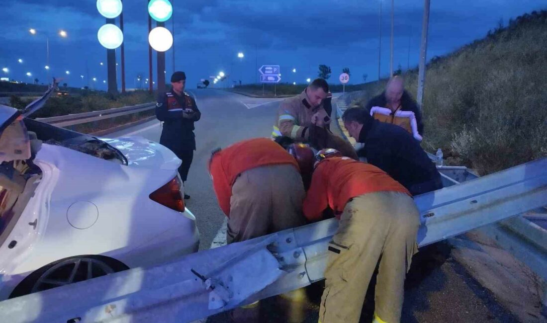 Bursa’da refüjde çarpan otomobil sürücüsü öldü Bursa’nın Mustafakemalpaşa ilçesinde refüjde çarpan otomobil sürücüsü öldü.