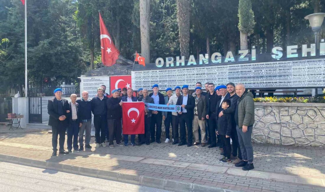 Şehit arkadaşlarını unutmadılar MAVİ KARTALLARI DERNEĞİ ÜYELERİ, 2016 YILINDA YAPILAN SALDIRIDA ŞEHİT OLAN