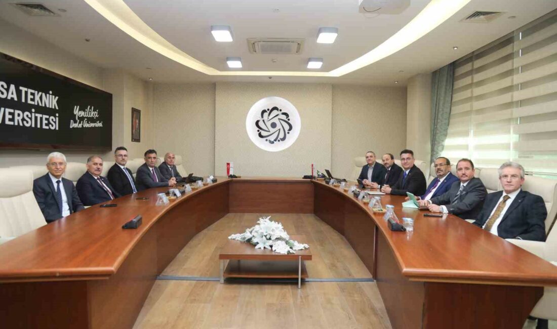 BURSA TEKNİK ÜNİVERSİTESİ (BTÜ) ÖNCÜLÜĞÜNDE 'TEKNİK ÜNİVERSİTELER BİRLİĞİ' KURULUYOR. BU