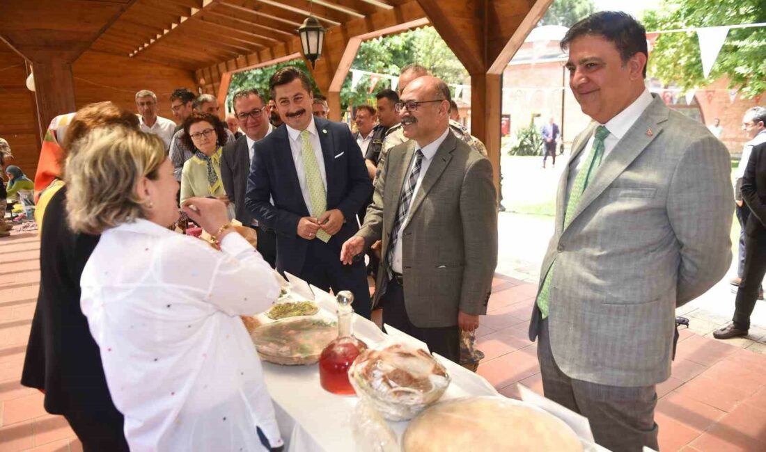 TÜRK MUTFAĞI HAFTASI ETKİNLİKLERİ YENİŞEHİR’DE KUTLANDI. SİNAN PAŞA KÜLLİYESİ’NDEKİ PROGRAMDA
