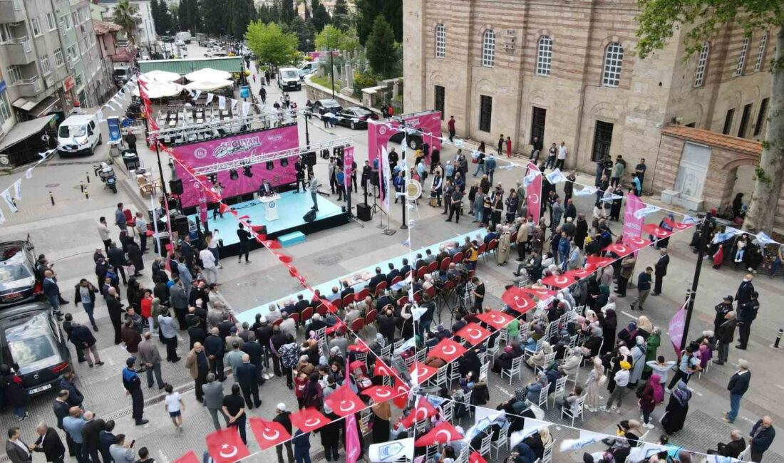 Yıldırım, 600 yıllık tarihi Erguvan Bayramı’na hazır Osmanlı Cihan Devleti’nin önemli merkezi olan Bursa’da 15’inci yüzyılın başlarından