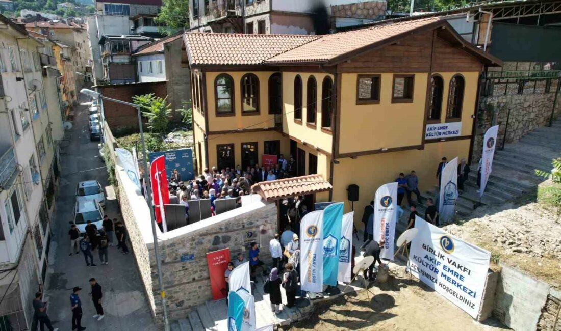 Yıldırım’a bir kültür merkezi daha kazandırıldı BURSA VALİLİĞİ’NİN DESTEKLERİYLE, YILDIRIM BELEDİYESİ TARAFINDAN RESTORE EDİLEN, MÜLKİYETİ VAKIFLAR