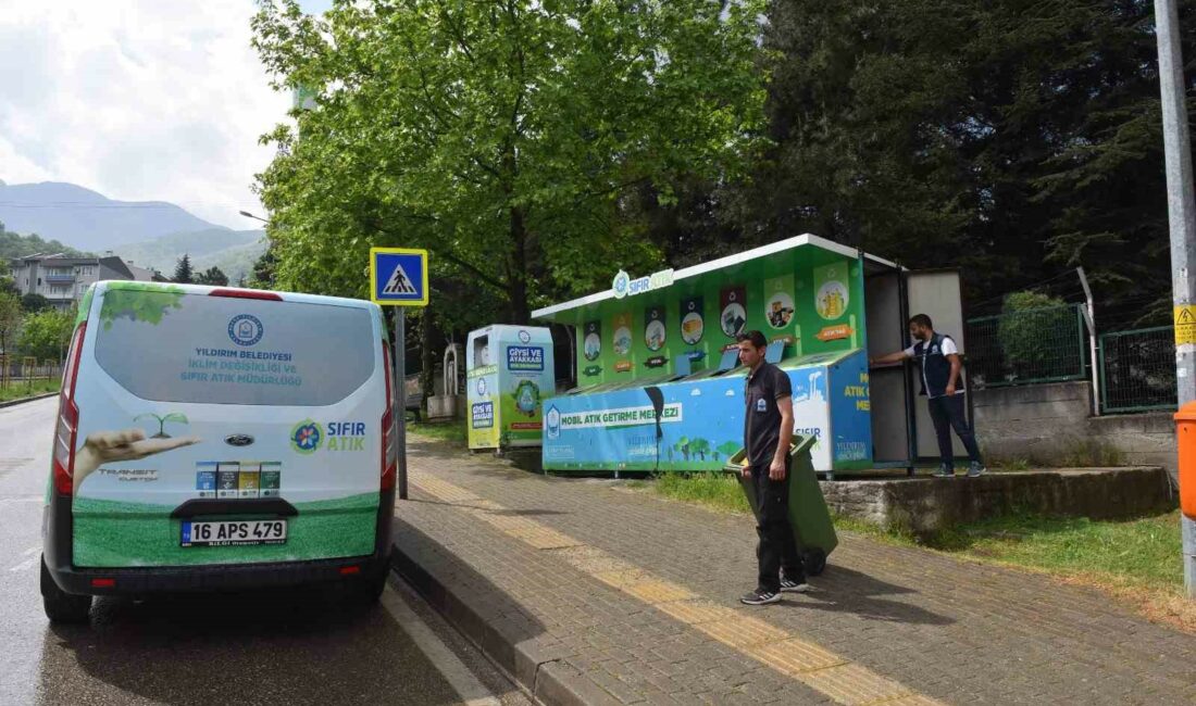 YILDIRIM’DA ÇEVRE KİRLİLİĞİNİN ÖNLENMESİ VE ATIKLARIN EKONOMİYE KAZANDIRILMASI İÇİN 55