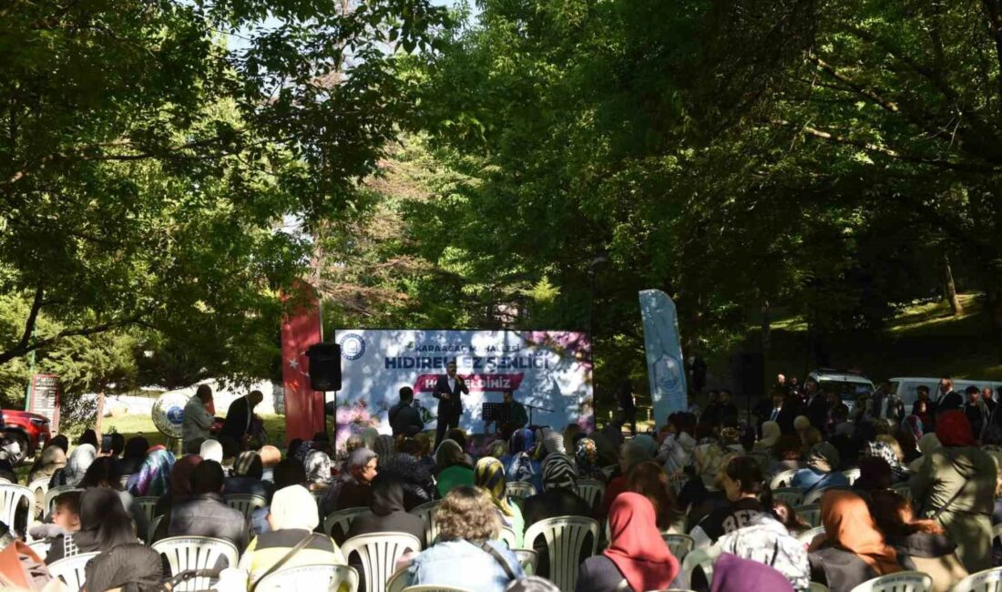 TEMENYERİ PARKI’NDA DÜZENLENEN HIDIRELLEZ ŞENLİĞİNE VATANDAŞLAR YOĞUN İLGİ GÖSTERDİ.